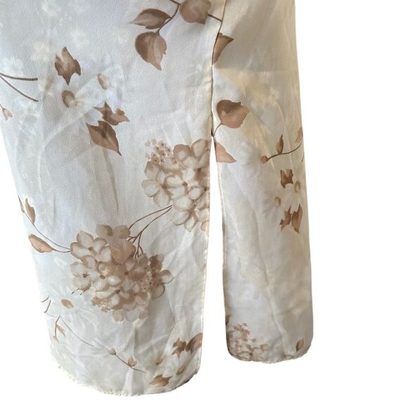 Floral Ditsy Versatile WimsyGoth Black Shift Maxi Sleeveless Boho Vintage Dress - Picture 13 of 13